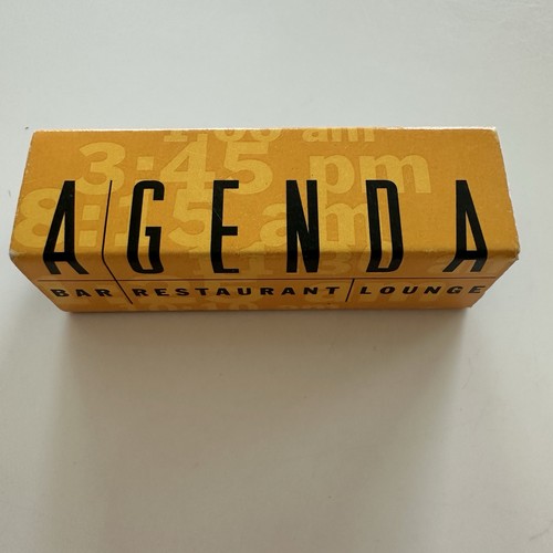 Agenda bar ristorante - agenda,
